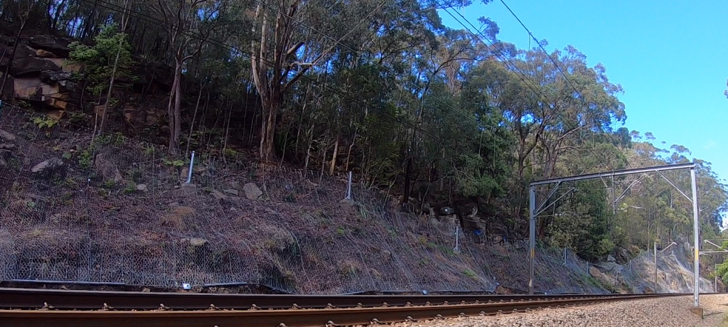 Helensburgh Rockfall Barrier, Sydney Trains (2)