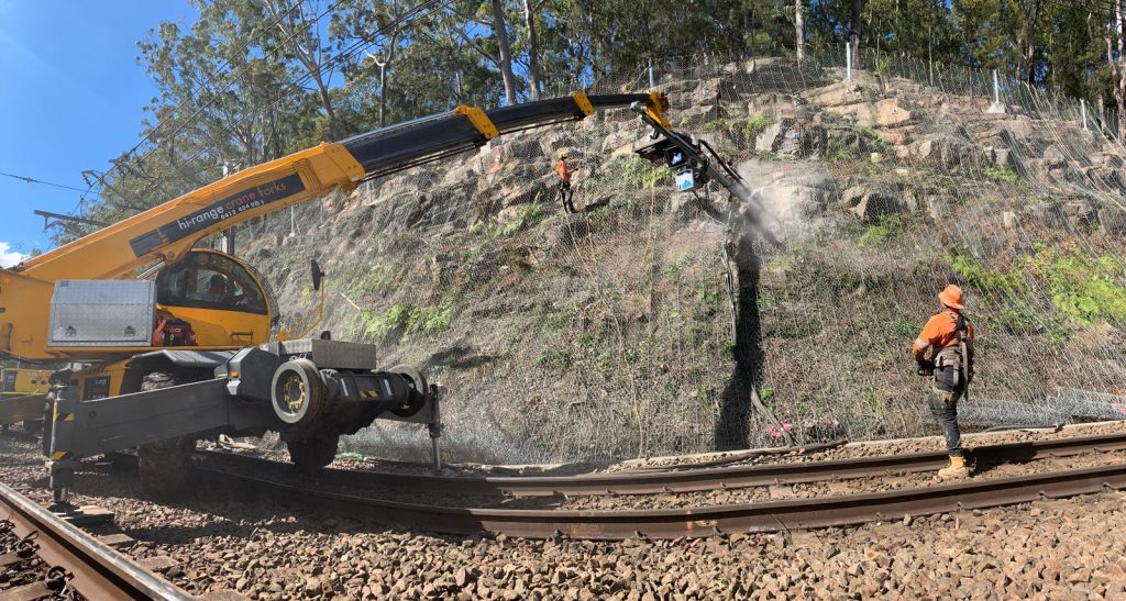 Helensburgh Rockfall Barrier, Sydney Trains (5)